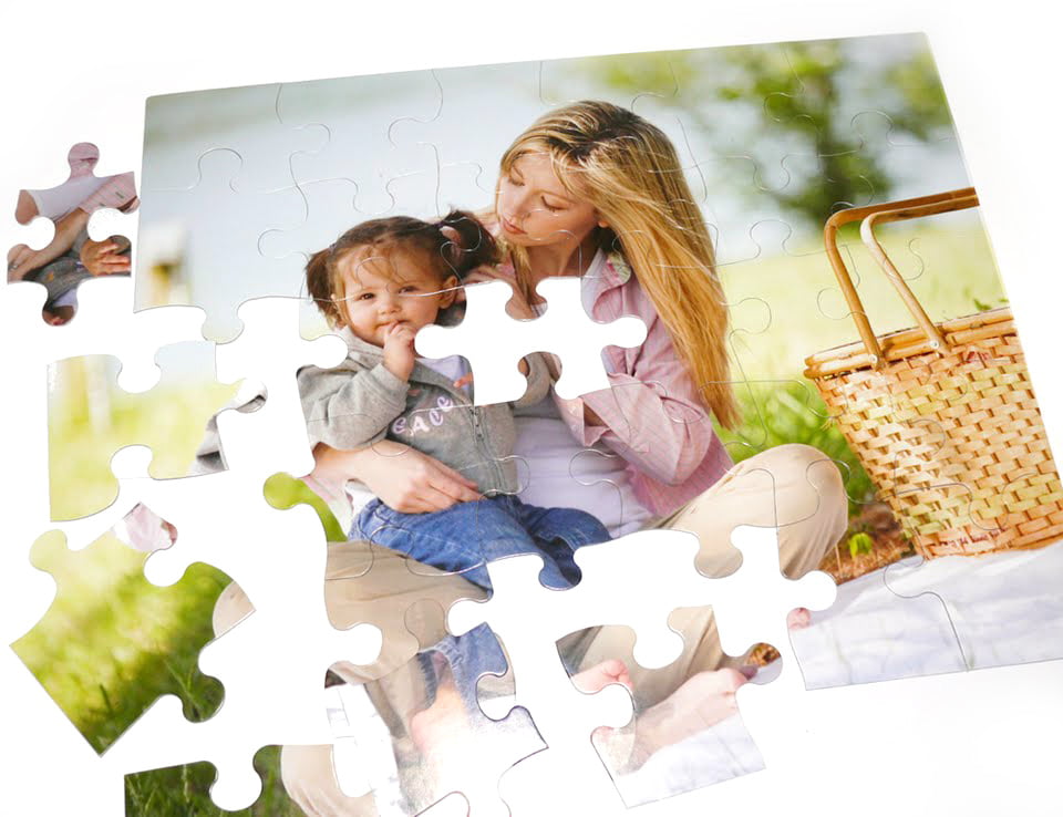 Foto puzzle fotografija porodice