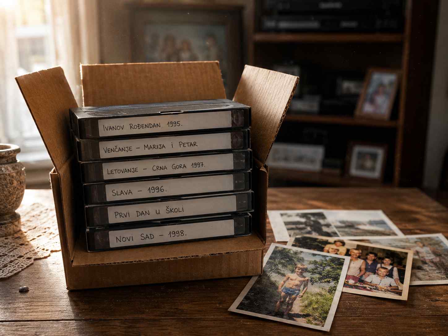 Presnimavanje VHS kaseta - Kako sačuvati stare porodične snimke u digitalnom formatu
