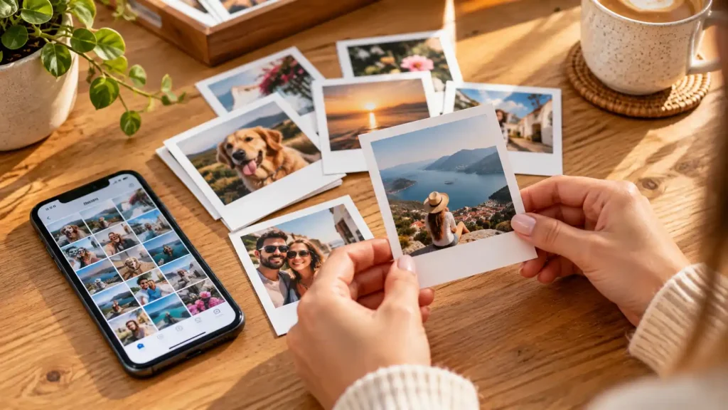 Izrada fotografija u polaroid stilu sa telefona – kako pripremiti slike sa belim ivicama