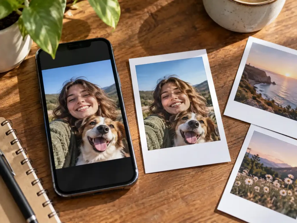 Izrada fotografija u polaroid stilu sa telefona – kako pripremiti slike sa belim ivicama