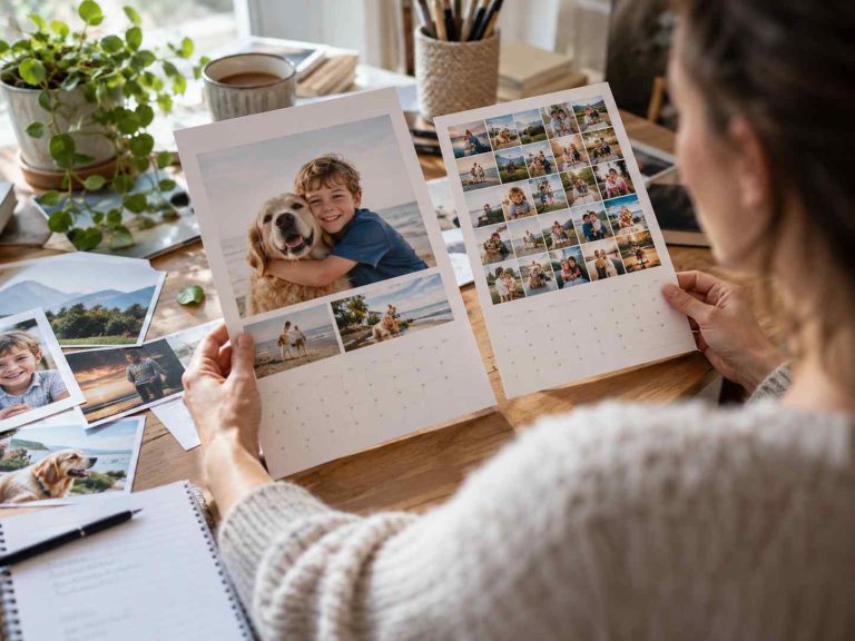 Kako izabrati fotografije za foto kalendar – pojedinačna slika ili kolaž