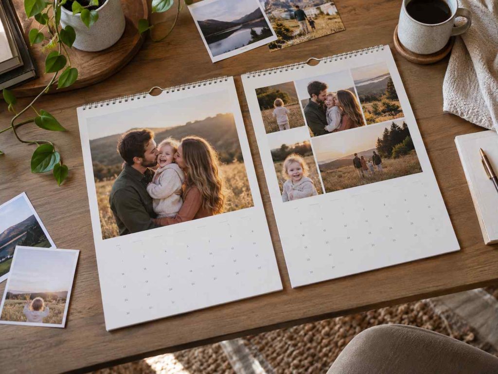 Kako izabrati fotografije za foto kalendar – pojedinačna slika ili kolaž